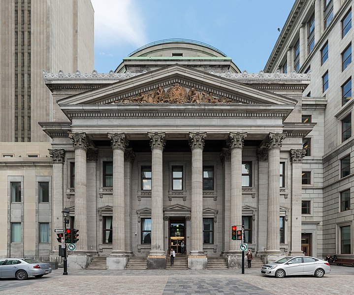 File:Bank of Montreal Head Office, Montréal, Southeast view 20170410 1.jpg