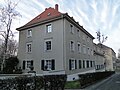 Siedlung Räcknitz: Doppelwohnhaus (Barkhausenstraße 2 und Haeckelstraße 4)