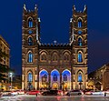 15. A montréali Notre-Dame-bazilika (Québec tartomány, Kanada). A templom 1823 és 1829 között épült James O'Donnell tervei alapján, és a város egyik jelképévé vált (javítás)/(csere)