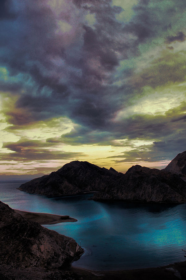 Image: Bay fiord In Taba