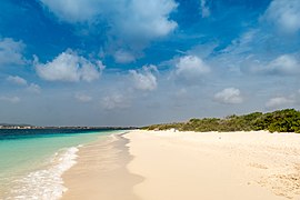 Strand auf der vorgelagerten Insel Klein Bonaire