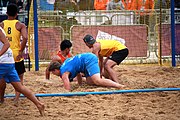 Deutsch: Beachhandball bei den Olympischen Jugendspielen 2018; Tag 6, 12. Oktober 2018; Jungen, Hauptrundenspiel – Thailand-Kroatien 2:0 English: Beach handball at the 2018 Summer Youth Olympics at 12 October 2018 – Boys Main Round – Thailand-Croatia 2:0