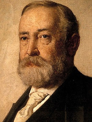 Benjamin Harrison (official Presidential portrait, 1895) crop1.jpg