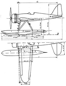 Bernard H.52 2-view drawing from L'Aerophile May 1934 Bernard H.52 2-view L'Aerophile May 1934.jpg