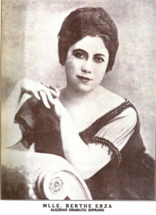 Berthe Erza pada tahun 1922