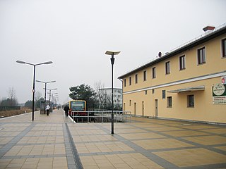 <span class="mw-page-title-main">Strausberg Nord station</span> Railway station in Strausberg, Germany