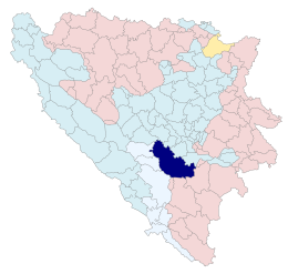 Konjic - Carte