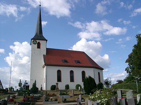 Bickenbach Evangelische Kirche 20070905