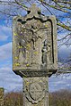 This is a picture of the Bavarian Baudenkmal (cultural heritage monument) with the ID D-6-78-150-80 (Wikidata) Bildstock, Gewend, südöstlich von, Oberspiesheim, Gemeinde Kolizheim, Unterfranken, Deutschland