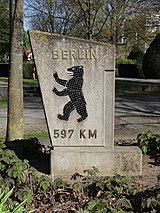 Berlin-Meilenstein