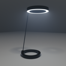 Bild einer gerenderten Lampe