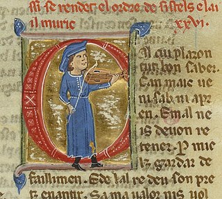 Troubadour Composer and performer of lyric poetry during the High Middle Ages