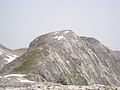 Brettriedel vor dem Großen Archenkopf (gesehen von Westen)