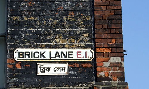 Brick Lane has become the centre of London's Banglatown