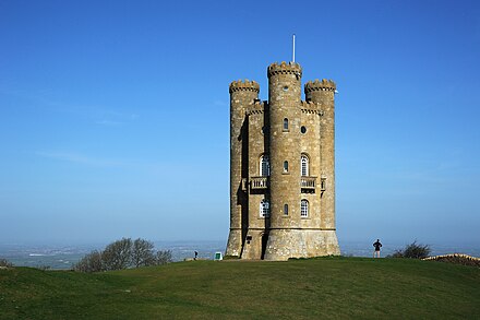 Broadway Tower, one of several Worcestershire follies