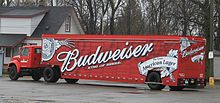 Budweiser delivery truck, Romulus, Michigan