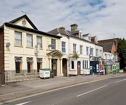 Buildings on Station Hill