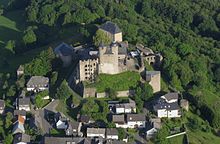 Ruin of the Castle of Greifenstein Burg Greifenstein 2 Juli 2011.jpg