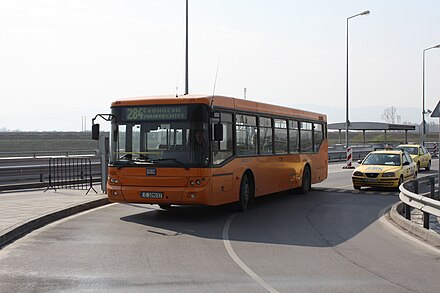 A bus in Sofia