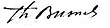 Théophile Busnel aláírása