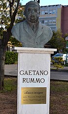 Busto di Gaetano Rummo nei giardini dell'"A.O. Rummo".jpg