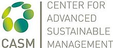 Logotipo do Center for Advanced Sustainable Management