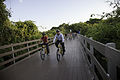 Ciclopaseo de cancilleres Ecuador-Colombia