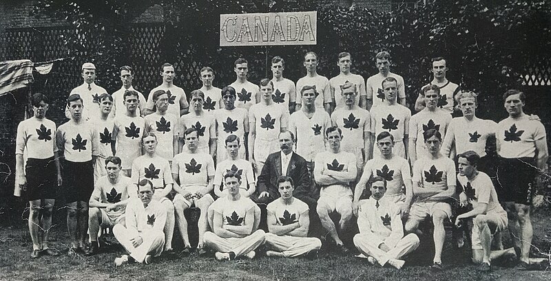 File:Canadian athletes at the 1908 Summer Olympics.jpg