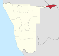 Lokasi di Namibia