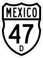 File:Carretera federal 47D.svg