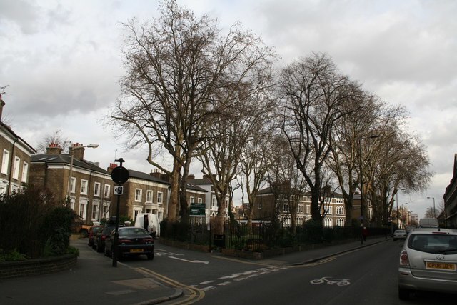 Victorian housing stock at Cassland Road and Cassland Crescent, South Hackney