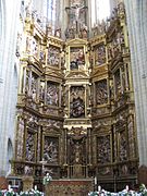 Retablo mayor de la catedral de Astorga, de Gaspar Becerra (1558-1584).
