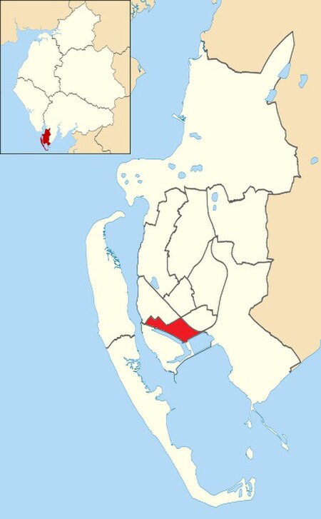 Central, Barrow location map