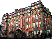 1889 school building, latterly council offices Central High School - Great George Street - geograph.org.uk - 365209.jpg