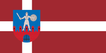 Flag of Cēsis, Latvia
