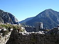 Southern tower seen from the dungeon