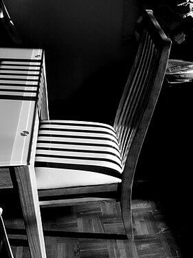 Chair and its shadow