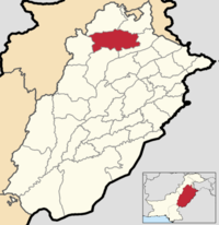 Chakwal District, Punjab, Pakistan.png