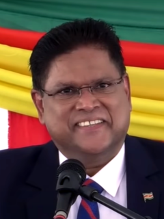 Chan Santokhi President of Suriname