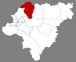 Bayan County - Kort