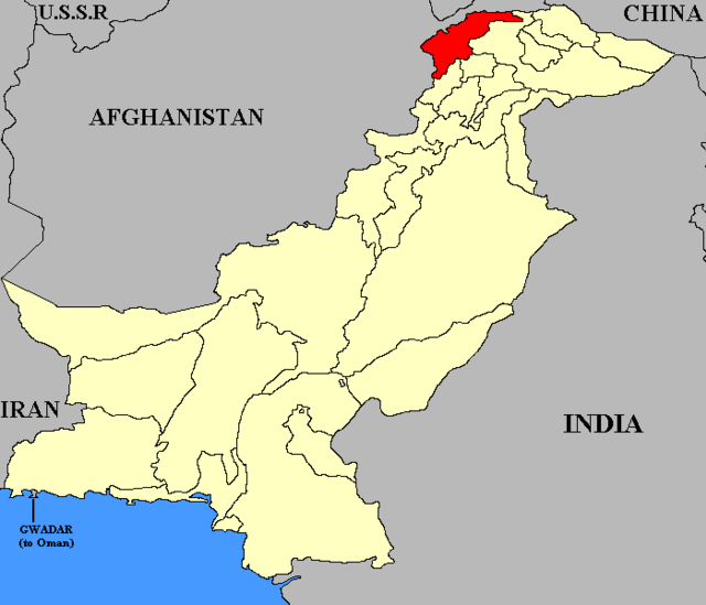Княжество Читрал на территории современного Пакистана