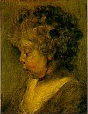 Circle of Peter Paul Rubens or Anthony van Dyck - Study of a child, possibly Albert Rubens.jpg