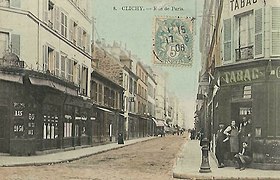 A Rue de Paris (Clichy) cikk szemléltető képe