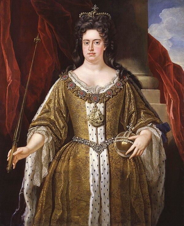 Queen Anne in 1702