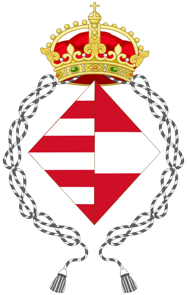 File:Coat of Arms of Mary of Austria as Dowager Queen of Hungary.svg