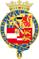 Coat of arms of William Henry, Prince of Orange, Count of Nassau.svg