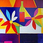 "ترکیب بندی با گل‌ها و بطری‌ها -۲۰۰۰"