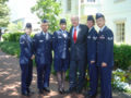 Congressman Sam Johnson with Airforce Enlistees.png