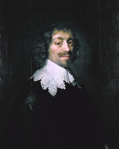 Huygens, painted by Michiel Jansz van Mierevelt in 1641