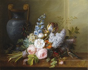 Stilleven met bloemenboeket (1810)